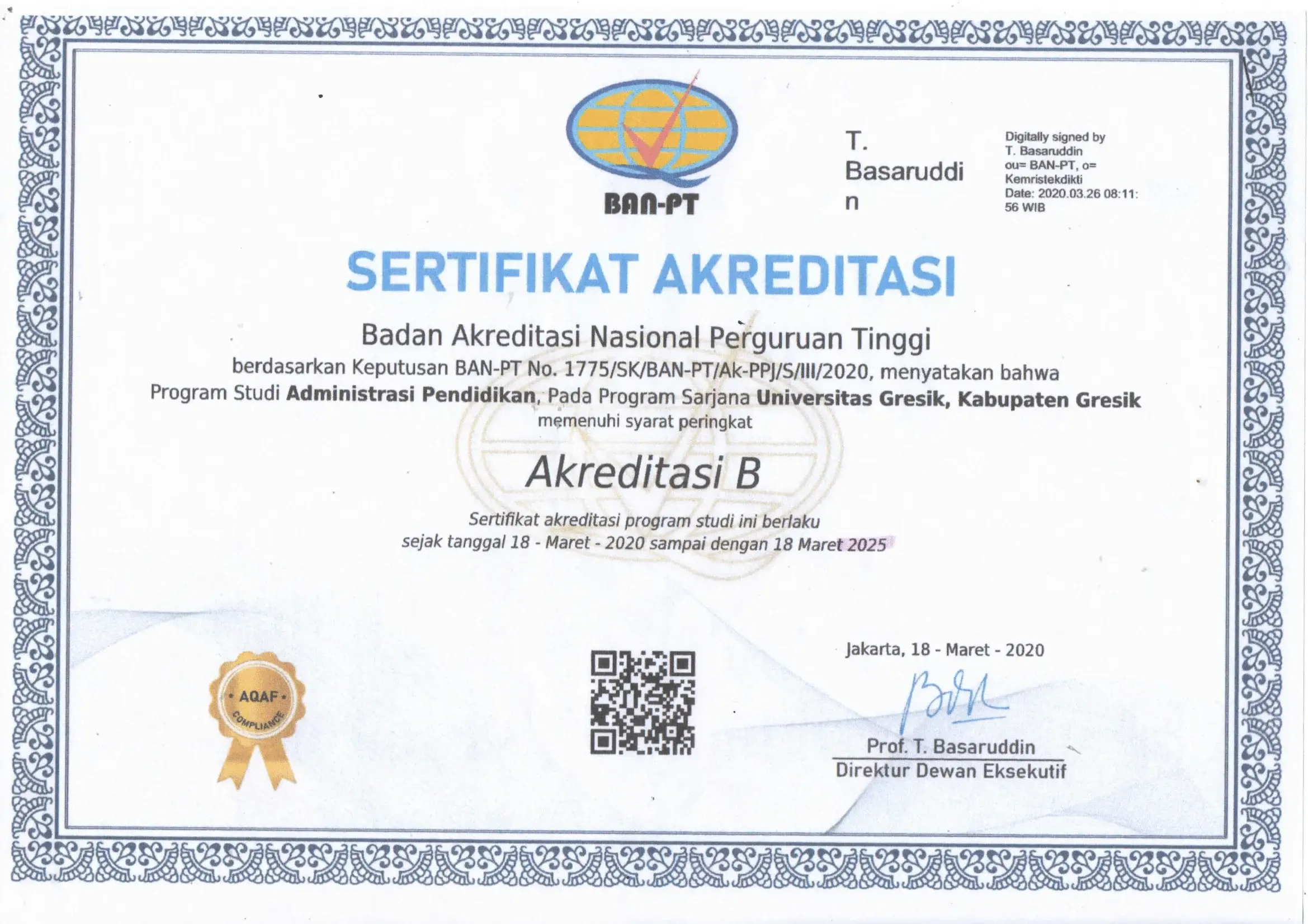 S1 Administrasi Pendidikan